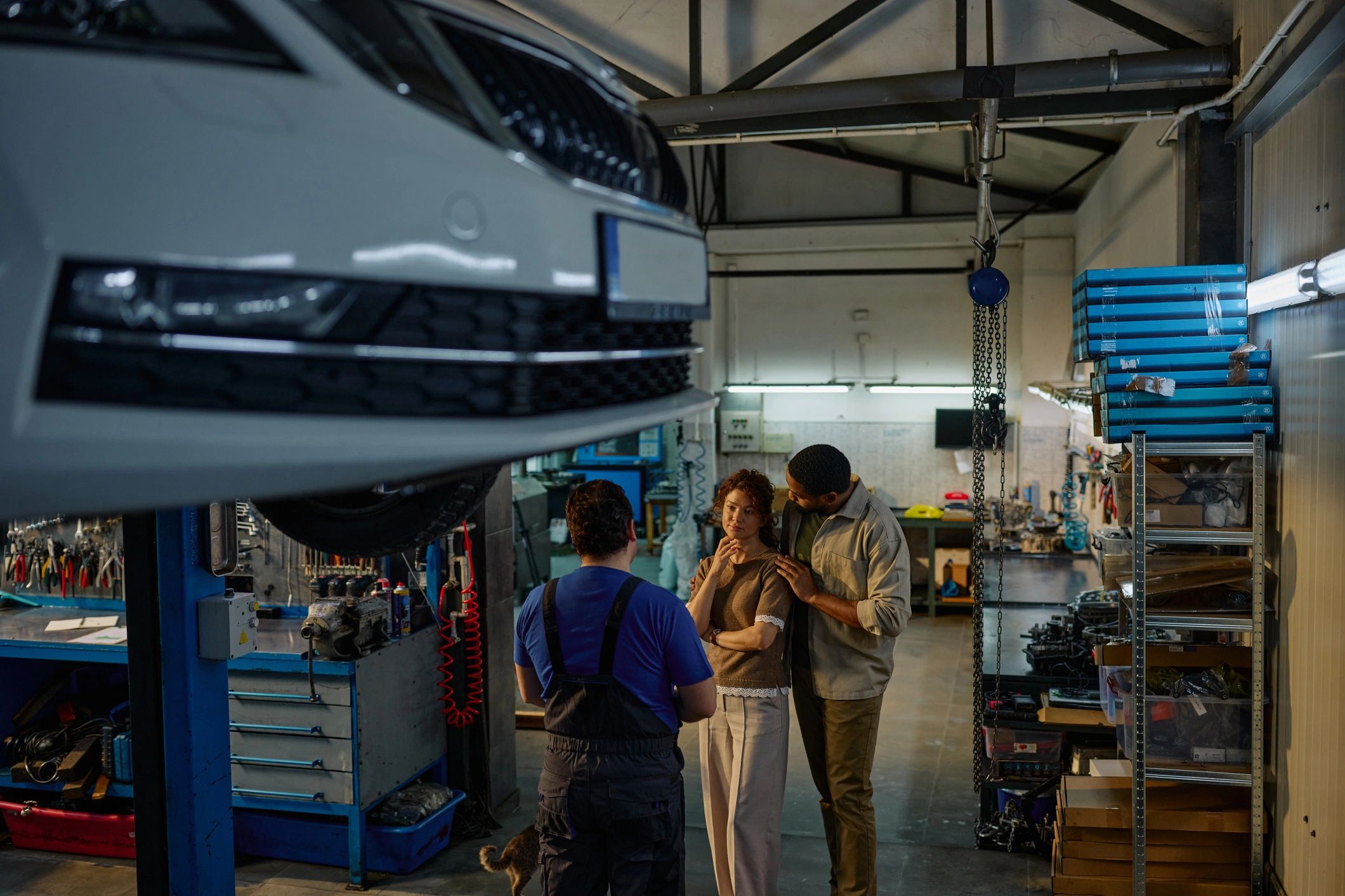 Client consultation in an automotive service environment